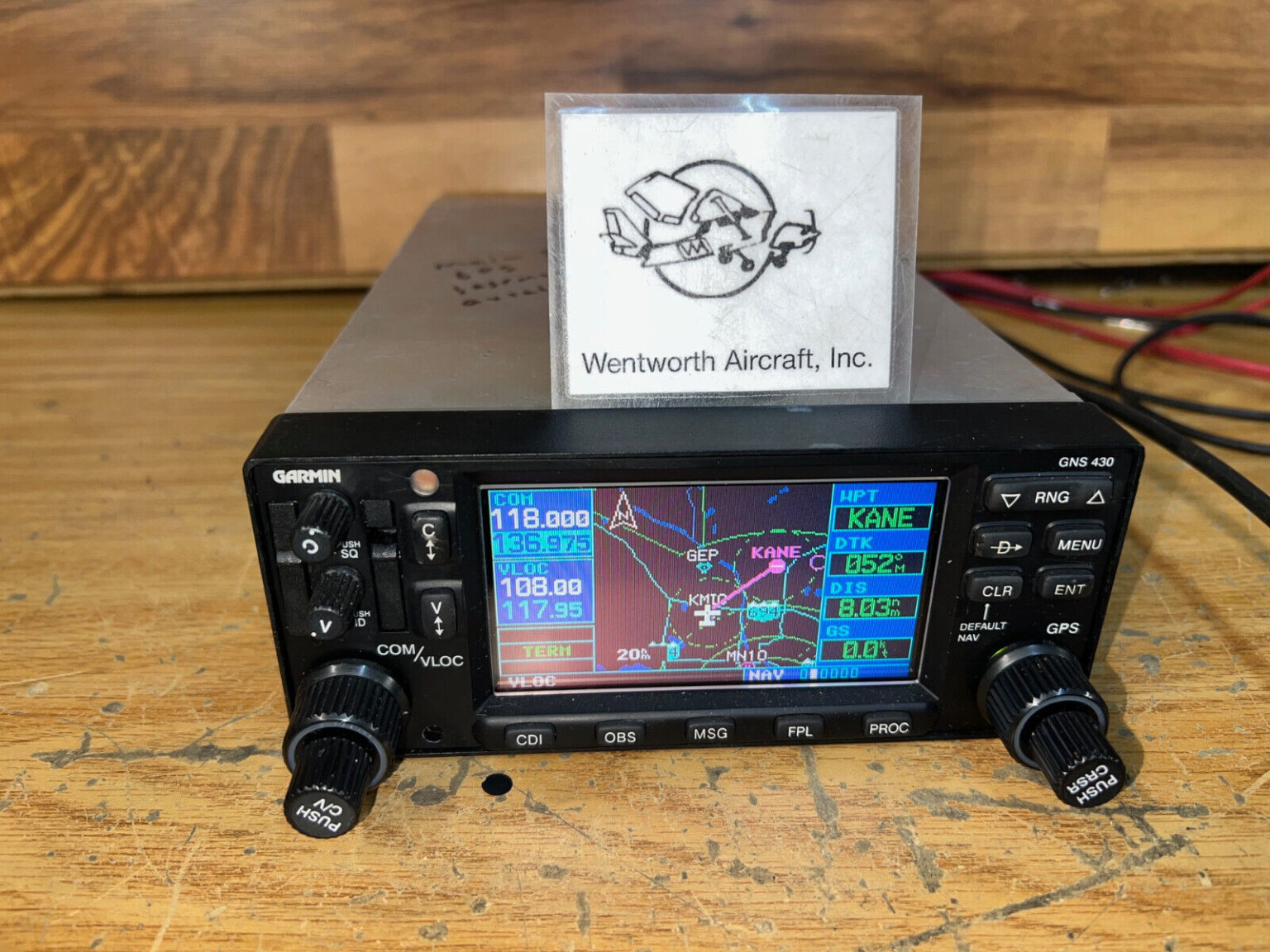 GARMIN GNS-430 ( NON-WAAS ) & 8130-3 - Wentworth Aircraft